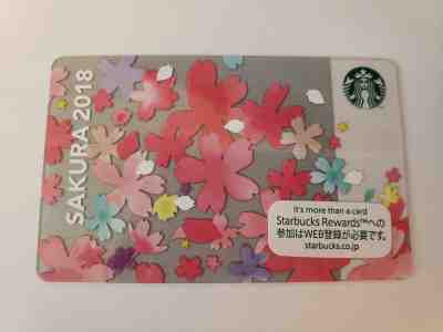 Starbucks Japan 2018 "Sakura" Gift Card - Sold on eBay Dec, 15th 2018 for $9.00