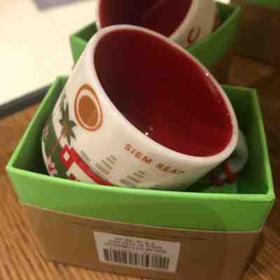 Starbucks cambodia - 3oz siem reap demi mug - Sold on eBay Nov, 23rd 2018 for $18.00