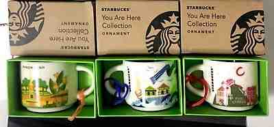 Cambodia Starbucks Coffee YOU ARE HERE YAH 02 Oz Mug  - Sold on eBay Sep, 30th 2018 for $52.00