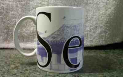 Starbucks Seoul South Korea coffee tea cup mup city icon 2005 Thailand global  - Sold on eBay Dec, 10th 2018 for $12.95