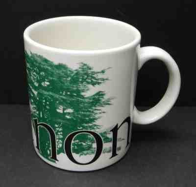 STARBUCKS COLLECTOR SERIES COFFEE MUG CITY MUG 16 OZ LEBANON - Sold on eBay Nov, 21st 2018 for $14.95