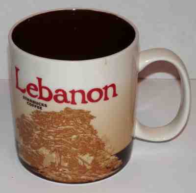 SKU NEU YOU ARE HERE YAH Tasse Libanon + STARBUCKS City Mug LEBANON
