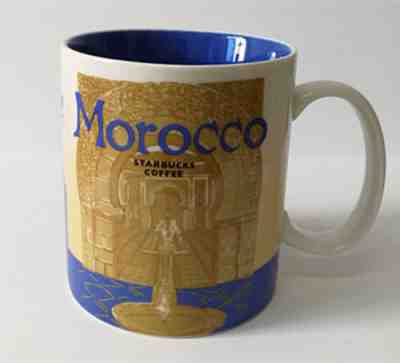 16oz Starbucks Coffee Cup Mug Morocco City Collector Series Mugs - Sold on eBay Nov, 29th 2018 for $11.05