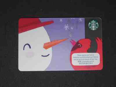 Starbucks Macau Card Christmas For Collector - Sold on eBay Nov, 9th 2018 for $6.80