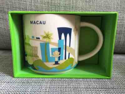 STARBUCKS YOU ARE HERE City Mug Collection CHINA - MACAU FAMOUS SIGHSEEING  - Sold on eBay Oct, 22nd 2018 for $25.99