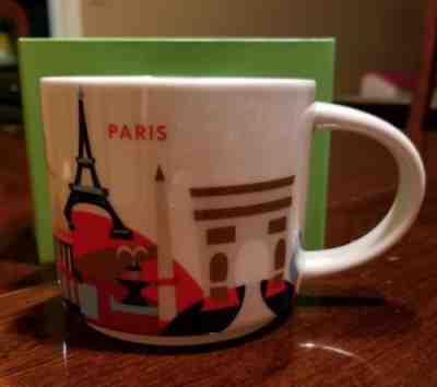 Lot  8 Starbucks Mugs - Paris, Taipei, Lukang, Shanghai, HK, China, Macau, Tokyo - Sold on eBay Oct, 16th 2018 for $80.00