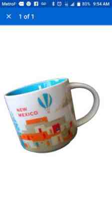 Starbucks New Mexico You are Here YAH 14 Oz Collector Mug ~ MIB ~ Mint in Box  - Sold on eBay Dec, 12th 2018 for $24.99