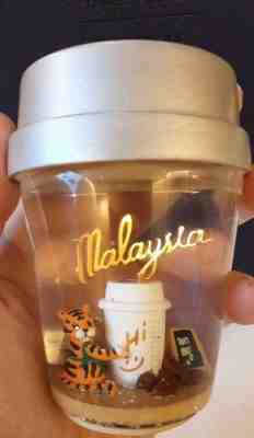 Starbucks Malaysia Country Snow Globe 2018 Christmas Holiday Tiger- NOT Ornament - Sold on eBay Dec, 11th 2018 for $49.99