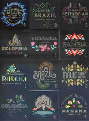 12 RARE DIFFERENT  STARBUCKS 2014 NICARAGUA HAWAII BRAZIL COASTERS TASTE CARDS - Sold on eBay Oct, 13th 2018 for $12.00