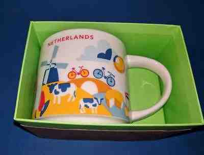 Starbucks Netherlands Coffee Cup Mug You Are Here, YAH, 14 fl oz, NIB - Sold on eBay Dec, 9th 2018 for $40.95
