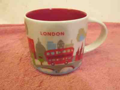 Starbucks London England Ceramic Coffee Mug You Are Here 2017 14 ounces Ex Cond - Sold on eBay Dec, 3rd 2018 for $29.00