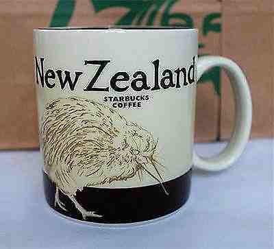 New 16oz Starbucks Coffee Mug Global Icon City New Zealand Collector Series Mugs - Sold on eBay Nov, 16th 2018 for $39.99
