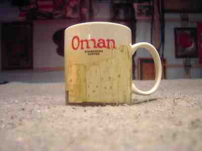 Oman Themed  Starbucks Coffee 16 Oz Coffee Mug New - Sold on eBay Nov, 24th 2018 for $22.99