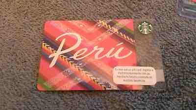 STARBUCKS First-Ever PERU Country National Gift Card FAST US Seller! - Sold on eBay Dec, 13th 2018 for $12.77