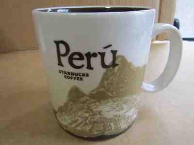 STARBUCKS 2014 COLLECTORS MUG, "PERU", 16 OZS. ORIGINAL, RARE - Sold on eBay Dec, 11th 2018 for $40.00