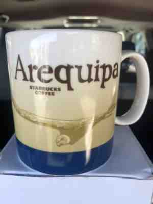 NEW Starbucks Coffee AREQUIPA PERU Global Icon Series Mug - Sold on eBay Dec, 10th 2018 for $13.75