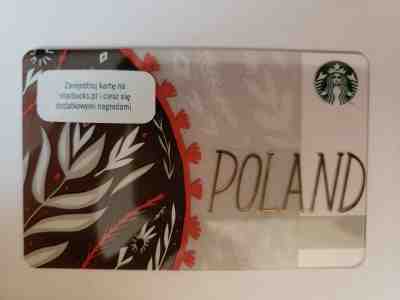 Starbucks Poland 2017 Gift Card - Sold on eBay Dec, 15th 2018 for $15.00