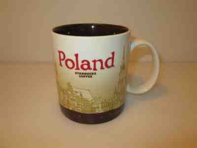 2011 Starbucks Collector Series County Ceramic Coffee Mug Poland - Sold on eBay Dec, 15th 2018 for $19.16
