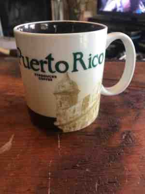 STARBUCKS Puerto Rico Global Icon City Collector Series 2011 Coffee Mug 16oz - Sold on eBay Dec, 13th 2018 for $28.00