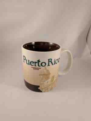 Puerto Rico Starbucks Icon City Series Mug 16 Oz 2014 Microwave Dishwasher Safe - Sold on eBay Dec, 9th 2018 for $3.24