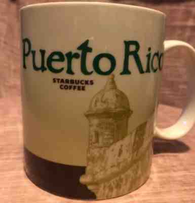 Starbucks Puerto Rico Mug Global Icon City 16 oz Coffee Cup - Sold on eBay Nov, 30th 2018 for $19.99