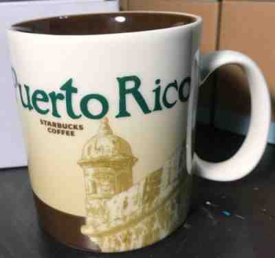 NEW Starbucks Puerto Rico Global Icon City Collector Series Mug 16 oz Coffee Mug - Sold on eBay Nov, 17th 2018 for $30.00