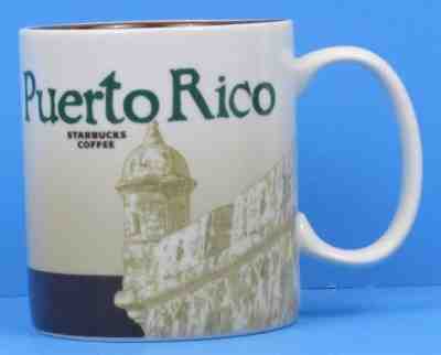 Starbucks Puerto Rico Coffee Mug 16 Oz City Collector Series - Sold on eBay Nov, 15th 2018 for $24.99