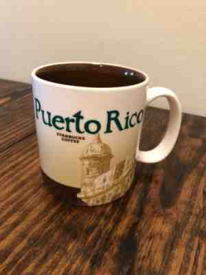 Starbucks Global Icon City Collection 16 oz Puerto Rico Mug - Sold on eBay Nov, 13th 2018 for $15.00