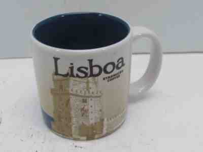 RARE!  LISBOA PORTUGAL STARBUCKS ICON SERIES DEMITASSE 3oz MUG! - Sold on eBay Dec, 11th 2018 for $21.05