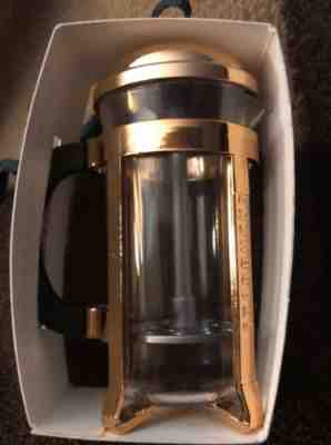 Starbucks Ornament French Press Bodum Rose Gold Color Christmas 2017 New  - Sold on eBay Nov, 30th 2018 for $7.00
