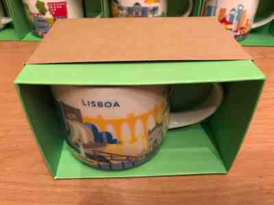 Starbucks YAH/You Are Here Lisboa Portugal 14 oz Mug, NIB - Sold on eBay Nov, 18th 2018 for $54.95
