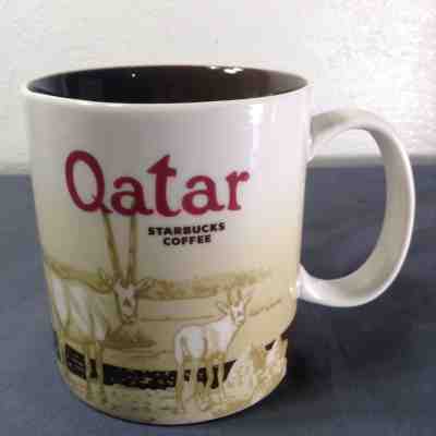 ~ Starbucks City Series Qatar RARE Coffee Mug 16oz Excellent Condition - Sold on eBay Nov, 29th 2018 for $17.99