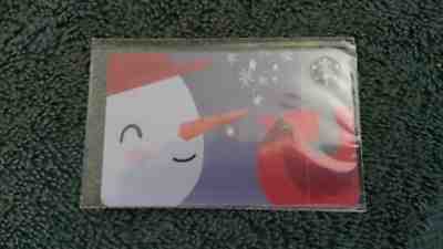 Starbucks RUSSIA 2018 NEW! Christmas Snowman Gift Card Still Sealed US Seller - Sold on eBay Dec, 10th 2018 for $6.11