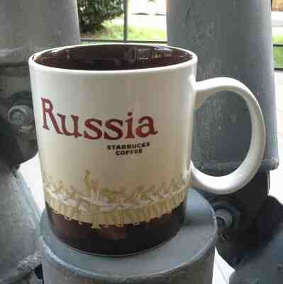 Original Starbucks City Mug 16 oz RUSSIA series 2016-2017 16 oz Discontinued - Sold on eBay Dec, 2nd 2018 for $31.50