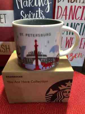 Starbucks ST. PETERSBURG Russia AUTHENTIC You Are Here YAH Collector Mug SKU  - Sold on eBay Nov, 29th 2018 for $65.00
