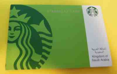 STARBUCKS ORIGINAL 2013 "KINGDOM of SAUDI ARABIA" Card + Orig. Matching SLEEVE  - Sold on eBay Dec, 8th 2018 for $24.99
