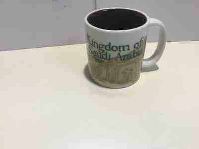 STARBUCKS COFFEE CUP Kingdom of Saudi Arabia  3oz DEMITASSE ESPRESSO MUG  - Sold on eBay Nov, 22nd 2018 for $9.50