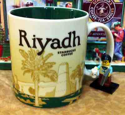 STARBUCKS ICON MUG - RIYADH, KINGDOM OF SAUDI ARABIA KSA - MIC - Sold on eBay Nov, 15th 2018 for $34.77