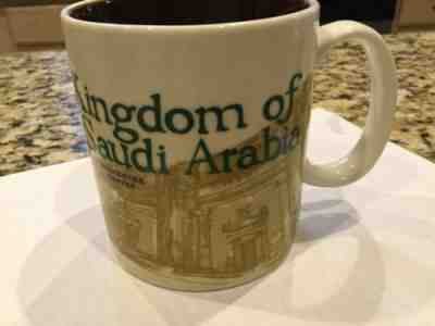 Starbucks City Coffee Mug Kingdom Of Saudi Arabia 16oz Global Collector Series - Sold on eBay Nov, 13th 2018 for $4.99