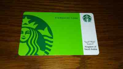  Starbucks  Card Kingdom of Saudi Arabia, Rare-US Seller - Sold on eBay Oct, 31st 2018 for $15.00