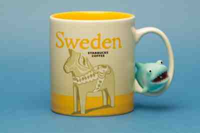Starbucks Collector Series city mug cup 16 oz. Sweden Global Icon NIB w/SKU - Sold on eBay Nov, 28th 2018 for $36.99