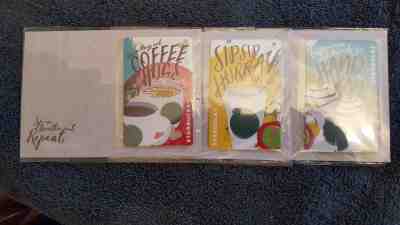 STARBUCKS SINGAPORE 2017 3 Card EZ LINK Set, Never Opened, All 3 NEW! - Sold on eBay Dec, 12th 2018 for $23.33