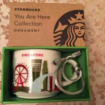 Starbucks Singapore 2oz You Are Here Ornament - Sold on eBay Dec, 12th 2018 for $19.99