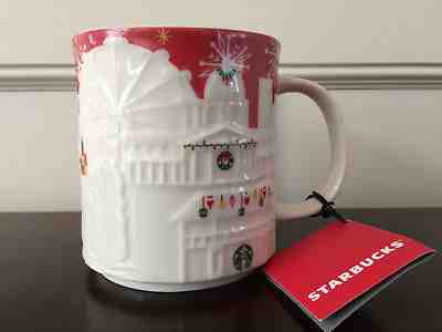 Starbucks 2017 Singapore Christmas Red Relief City Mug Brand New with Tag - Sold on eBay Dec, 10th 2018 for $125.00