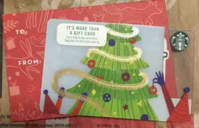 Starbucks Singapore Version Xmas Christmas Tree Gift Card 2018 - Sold on eBay Dec, 8th 2018 for $7.00