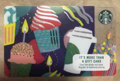 Starbucks Happy Birthday Celebration Gift Card 2018 (SINGAPORE Version) - Sold on eBay Dec, 8th 2018 for $3.00