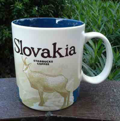 Original Starbucks City Mug SLOVAKIA Series 2016-2017 With Original Box - Sold on eBay Dec, 4th 2018 for $21.00