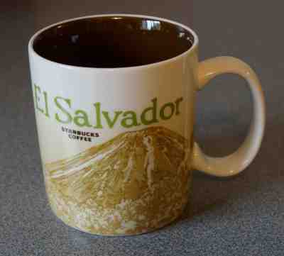 Starbucks Global Icon EL SALVADOR 16oz Coffee Mug  - Sold on eBay Nov, 16th 2018 for $25.00
