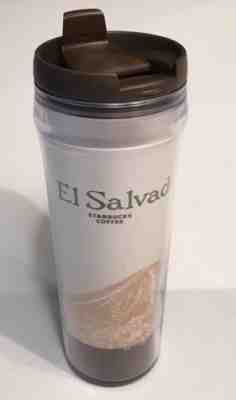 El Salvador Starbucks Global Icon Cup Travel Tumbler Flip Top Insulated Plastic - Sold on eBay Oct, 16th 2018 for $15.92