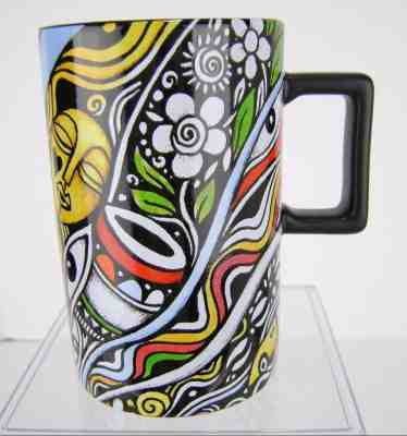 Starbucks 2018 Laolu Senbanjo 12 Oz Coffee Mug Stories Chapter 4 Last Of Series - Sold on eBay Dec, 13th 2018 for $20.00